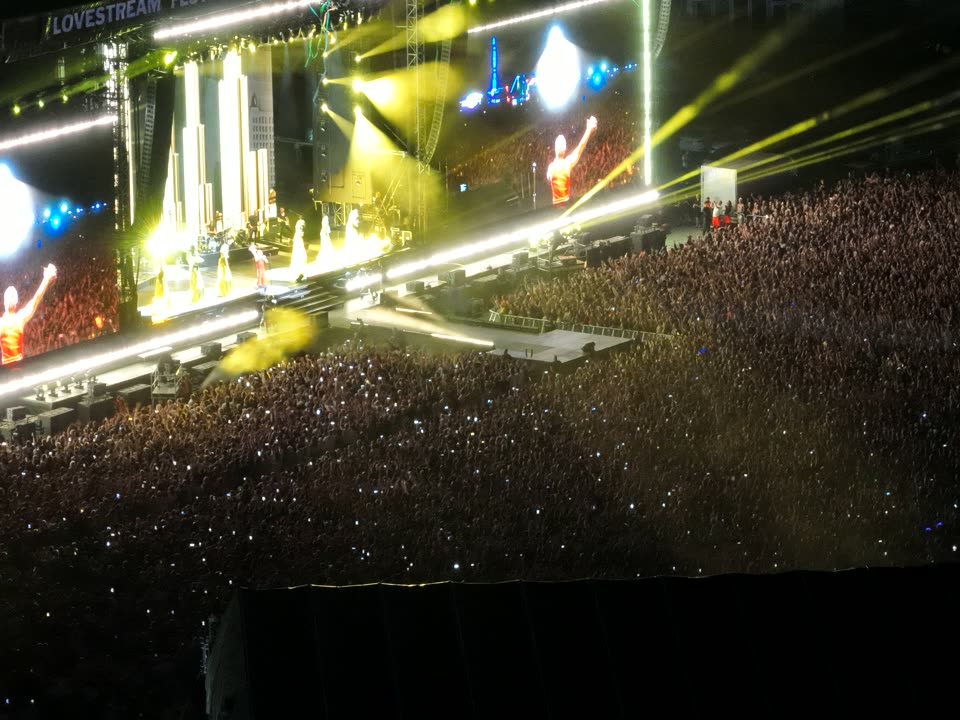 Prehľad celej stage z výšky